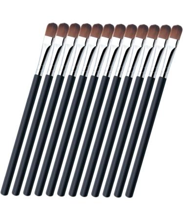 POPETPOP Women Makeup Brush 100 Pcs Eye Shadow Brush Eyebrow Brush Eyeshadow Diffuser Thin Makeup Brush Miss Major Angled Brush - Buy Online on GoSupps.com