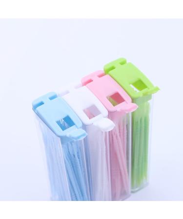 Buy Supvox Interdental Brushes - Double Head Dental Cleaning Tools (200 Pieces) for Effective Oral Care - Random Color - International Shipping Available - Buy Online on GoSupps.com