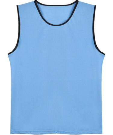 DreamHigh DH Soccer Sports Team Youth Practice Pinnies Training Vests 12-Pack - Sky Blue - Buy Online on GoSupps.com