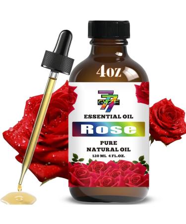 GV77ZF Essential Oil Two 4 Fl Oz (120Ml) Set - Pure Natural Rose Oil and Jasmine Essential Oil for Diffuser Humidifier Skin Care Home Fragrance Bath Hair Care Cleansing Massage Yoga DIY So - Buy Online on GoSupps.com