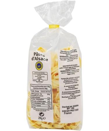  La Belle Alsacienne Egg pasta tagliatelle - 250g bag - Buy Online on GoSupps.com