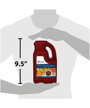 Minor's Zesty Orange Stir Fry Sauce & Glaze 5 lb 6.4 oz Bulk Bottle - Buy Online on GoSupps.com
