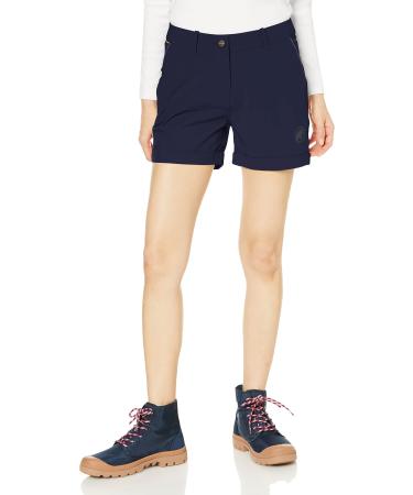 Mammut Women's Hiking Shorts Runbold Roll Cuff Shorts Women 40 Marine