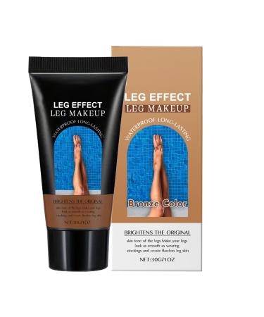 G n rique Leg Makeup Waterproof No-Transfer Body Foundation Long-Lasting Matte Tan Coverage Scar & Varicose Concealer for Women Tanning Daily Use