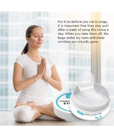 AZALLY Hydrogel Collagen Eye Mask - 60pcs Anti-Aging Under Eye Patches for Puffy Eyes Treatment - Buy Online on GoSupps.com