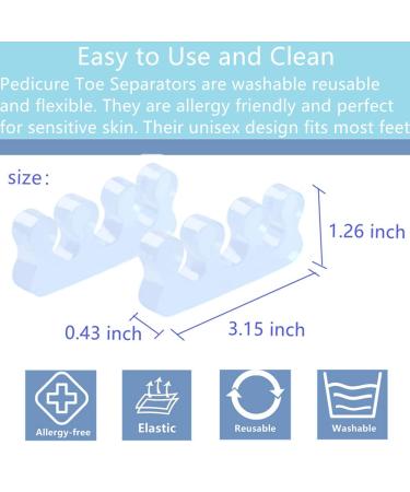 ZaxSota Toe Separator for Pedicure - Separate and Polish Toenails - Buy Online on GoSupps.com