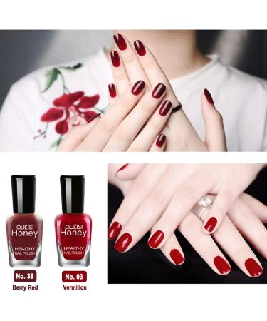 TEEROVA Nail Polish Set Non-Toxic Nail Polish Easy Peel off & Quick Dry Natural Odor Free Formula Water based Nail Polish Gift Set (Set F (8MLX10)) - Buy Online on GoSupps.com