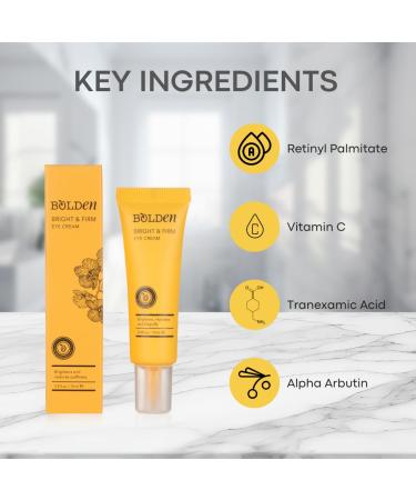 BOLDEN Advanced Eye Care Bundle: Bright and Firm Eye Cream + Awake Under Eye Patch - Buy Online on GoSupps.com
