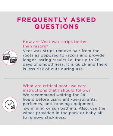 Veet Full Body Waxing Kit - 20 Strips for Normal Skin - Buy Online on GoSupps.com