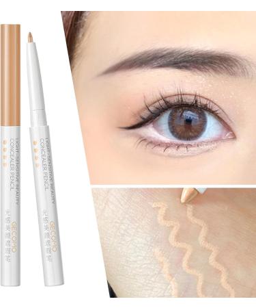 Concealer for Waterproof Eyebrow Coverage Foundation Cream Concealer Pencil for Long Lasting Blemishes Smoothing Moisturizing 3 Colors/l - Buy Online on GoSupps.com