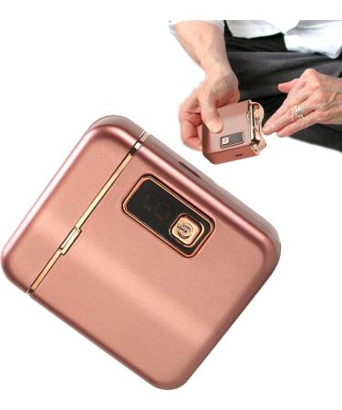 Electric Nail Trimmer - Electric Nail Clippers with 3 Modes Adjustable | Quiet Electric Fingernail Clippers with Storage | Light Electric Manicure Pedicure Tool for Home Rose Gold - Buy Online on GoSupps.com