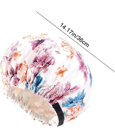 Adjustable Satin Sleeping Cap for Girls & Women - Reusable Night Sleep Hat for Long & Short Hair - Buy Online on GoSupps.com