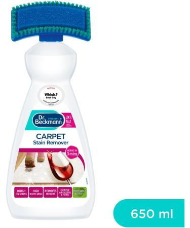 Dr. Beckmann Carpet Stain Remover | Works in 3 mins | 650 ml & 1001 Carpet Fresh Pet - Thai Orchid & Passionfruit - 300ml - Buy Online on GoSupps.com