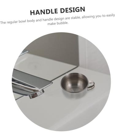 Frcolor 4-Piece Shaving Soap Shell Foam Set | Rustproof Steel Razor Cups for Men | Durable Japanese Design for Shaving Soap - Buy Online on GoSupps.com