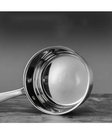 Nonstick Milk PanMilk Pan Cooking pots Milk Pan Household Multifunctional Stainless Steel Non-Stick Pan Inner Wall with Scale Label with Glass Cover - Buy Online on GoSupps.com