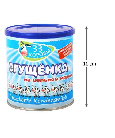 Buy 33 Cows Sweetened Condensed Milk - Classic Pack of 4 (4 x 1Kg) | International Shipping Available - Buy Online on GoSupps.com