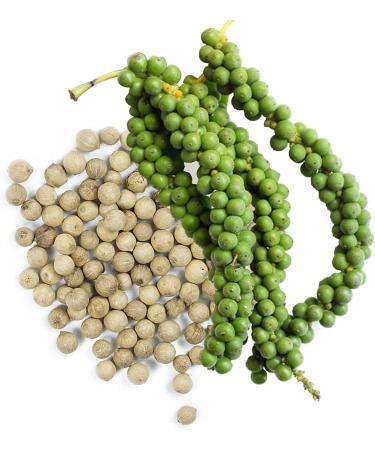 Ceylon White Peppercorns 227g/8oz (Premium Unbleached from Eco-friendly farming) - Buy Online on GoSupps.com