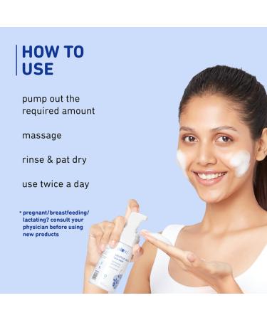 Plum 1% Salicylic Acid Foaming Face Wash - Acne & Blackhead Treatment with Glycolic Acid AHA & Blueberry Extract - Vegan & Sulphate-Free - 110ml - Buy Online on GoSupps.com
