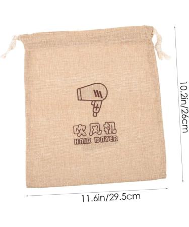Baluue 8 Pcs Shoe Travel Bag Hair Dryer Drawstring Bags Hair Blow Dryer Organizer Bags for Travel Cloth - Buy Online on GoSupps.com
