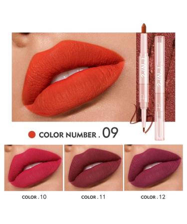 Matte Nude Lip Liner Pen Set - Long Lasting, Waterproof, Non-Smudge | Velvet Creamy Formula for Women - Buy Online on GoSupps.com