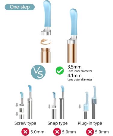 Bebird Ear Cleaner Replacement Tips - 16 Waterproof Silicone Ear Spoons for Wax Removal | Compatible with R1/R3/W3 - Buy Online on GoSupps.com