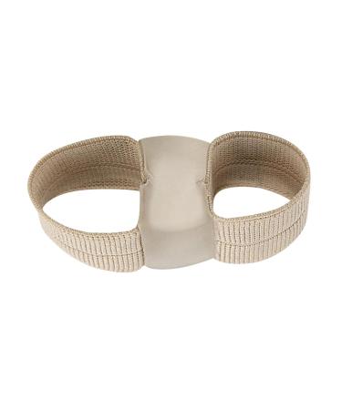 Milageto toe separator with 2 loops Hallux correction pads wraps easy-to-use foot stickers for the big toe for women and men