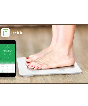 LifeCHARGE Smart Scale with 13 Body Compositions Analyzer White - Buy Online on GoSupps.com