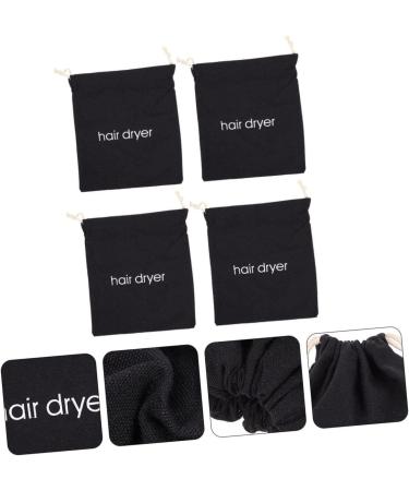 FOMIYES Curly Hair Wig 4pcs Hair Dryer Storage Bag Straight Hair Wig Anti-scratch Hairdryerbags Cloth Bag Travel Drawstring - Buy Online on GoSupps.com