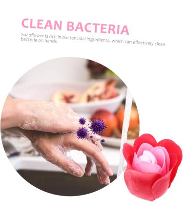 Beavorty 2 Boxes Rose Soap Valentine s Day Floral Scented Bath Soap Mom Birthdays Wedding Petals Rose Petals Scented Soaps Mother Plant Soap - Buy Online on GoSupps.com