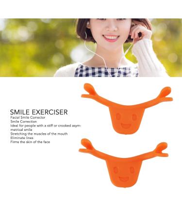 4-Piece Smile Corrector & Facial Trainer - Mouth Exercise Device for Lip Deafness | Enhance Your Smile & Beauty (Orange) - Buy Online on GoSupps.com