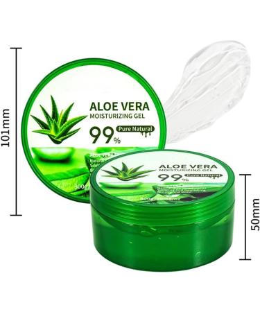 AmourGlint Pure organic aloe vera gel 300 ml for face and body moisturizer for face and body soothing aftersun care repair lotion for dry and sensitive skin 6 300 g 1er Pack - Buy Online on GoSupps.com