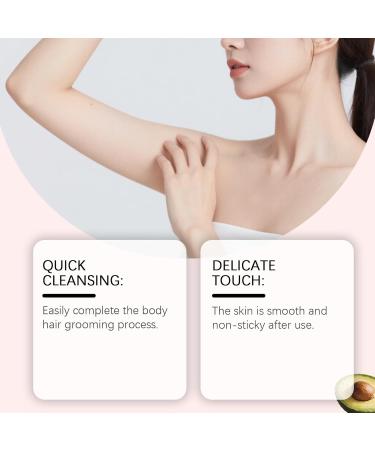  Generisch Pack of 2 gentle hair removal creams contains natural ingredients gentle formula does not irritate the skin suitable for the body legs underarms and bikini area - Buy Online on GoSupps.com