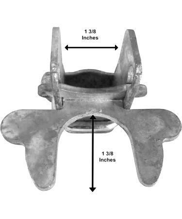 Kennel Gate Latch for Dog Kennels - 1-3/8 Frame - Dog Kennel Panel Frame - Buy Online on GoSupps.com