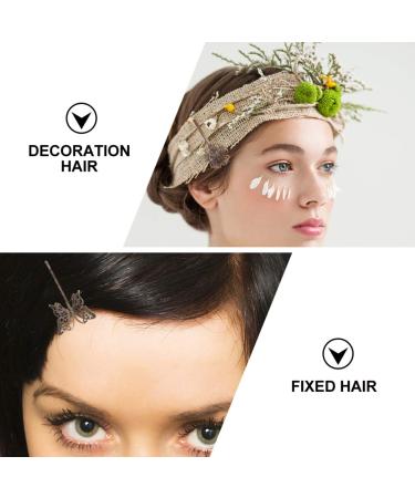 Shop Minkissy 24-Piece Vintage Bobby Pins Set - Retro Leaf & Butterfly Hair Accessories for Women & Girls - Worldwide Shipping - Buy Online on GoSupps.com