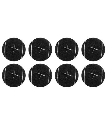 Pteanecay 8PCS Tennis Ball Walker Tennis Balls for Furniture Legs and Floor Protection Heavy Duty Long Lasting Felt Pad Covering