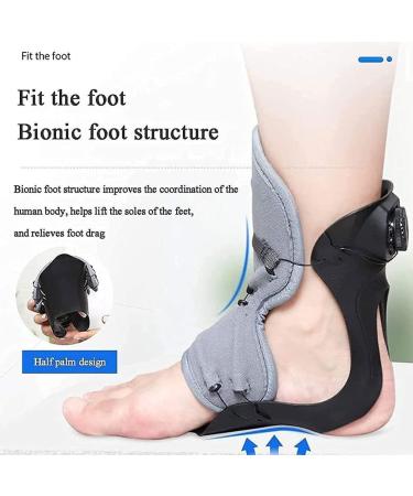 Buy Foot Drop Orthosis AFO - BOA Tether Knob Adjustment for Right Small Foot | Ankle Support for Running & Injury Recovery - Buy Online on GoSupps.com