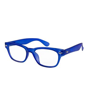 Reading glasses/ready-made reading glasses WOODY by I Need You (+2.0 blue) - Buy Online on GoSupps.com
