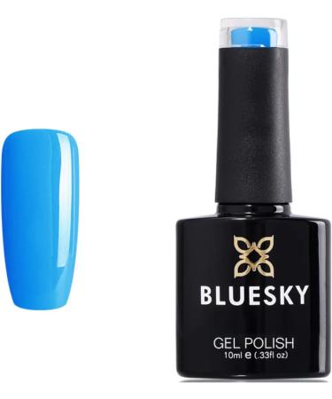 Bluesky Nail Gel Polish Teal Blue Aqua 80613 Digi Teal UV LED Soak Off 10ml - Buy Online on GoSupps.com