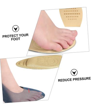 Shop 8 Pairs of Forefoot Half Size Adhesive Pads | Metatarsal & Ball Cushions - Assorted Colors for Ultimate Comfort | International Shipping Available - Buy Online on GoSupps.com