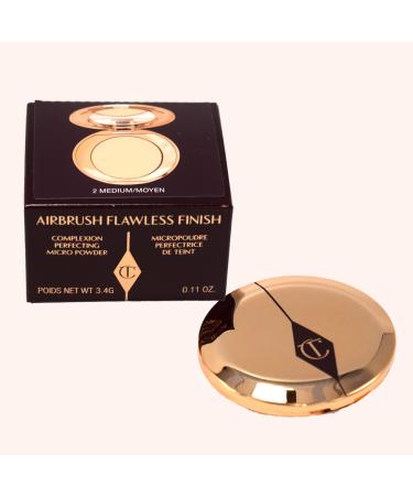 Charlotte Tilbury Mini Airbrush Flawless Finish Setting Powder - 2 Medium - Buy Online on GoSupps.com