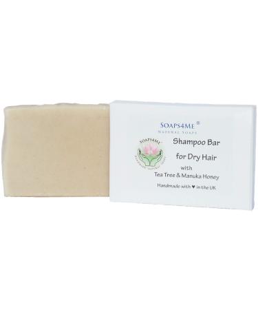 ATTIS ATTIS Shampoo Bar for Dry Hair | Natural | Handmade | With Almond Oil | Tea Tree Essential Oil | Manuka Honey