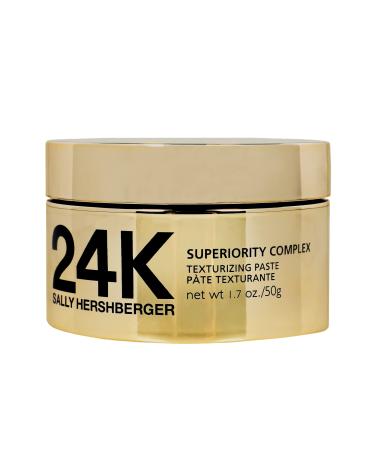 SALLY HERSHBERGER 24K Superiority Complex Texturizing Paste - Secret Weapon For Finishing Styles To Perfection - Velvety  Plush Texture - Soft And Touchable - With Golden Pearl And Mica - 1.7 Oz