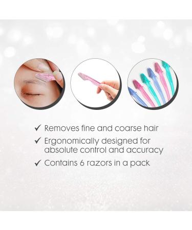 Ardell Pro Brow Trim & Shape Eyebrows Trimmer and Shaper - 6 Count Pack - Buy Online on GoSupps.com