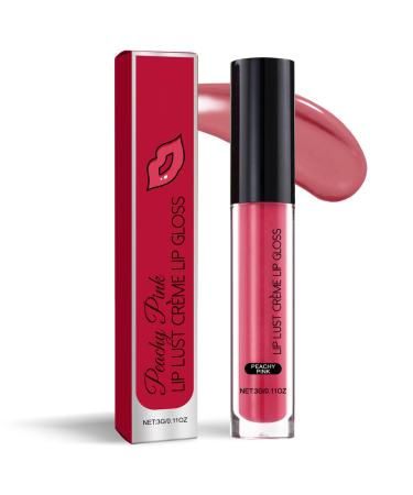 Generisch Red Lip Gloss - Long-lasting moisturizing beauty products - Moisturizing and glossy lipstick - For home travel parties weddings winter autumn spring etc.