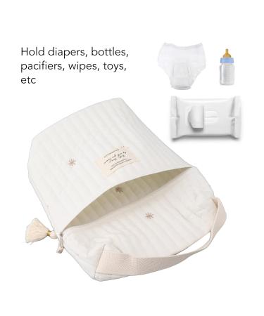 Buy Multifunctional Travel Diaper Bag - Stylish & Spacious Baby Bag for Bottles Wipes & Pacifiers | International Shipping Available - Buy Online on GoSupps.com