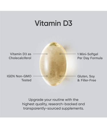 Sports Research Vitamin D3 250 mcg (10000 IU) - 120 Softgels with Coconut Oil - Buy Online on GoSupps.com
