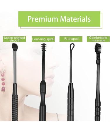 EasyClean Ear Wax Removal Kit | Safe & Gentle Ear Cleaning Tool for Kids & Adults | Premium Earwax Cleaner Remover (Silvery - Buy Online on GoSupps.com