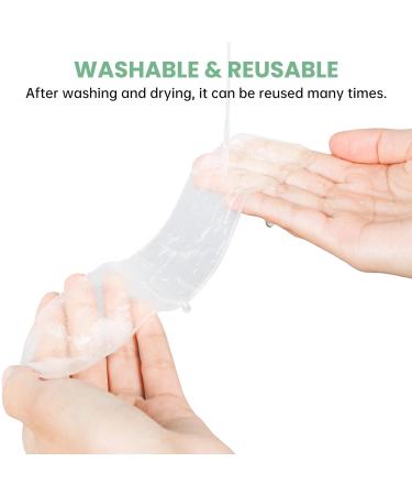 Mebak C-Section Silicone Scar Sheets - Medical Grade Reusable Treatment Patches for Keloid Surgical Scars Removal - Transparent, 8 Inches Long - Buy Online on GoSupps.com