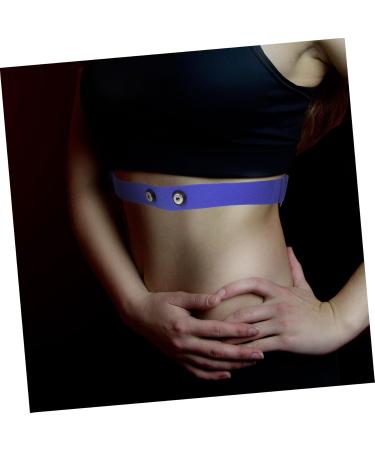 Kisangel Breathable Heart Rate Monitor Strap - Sports Equipment & Devices for Athletes | 17.00x0.10cm - Blue - Buy Online on GoSupps.com