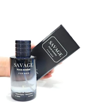 Savage Pour Homme for Men 3.4fl.oz 100ml ***SEALED 3.4 Ounce
